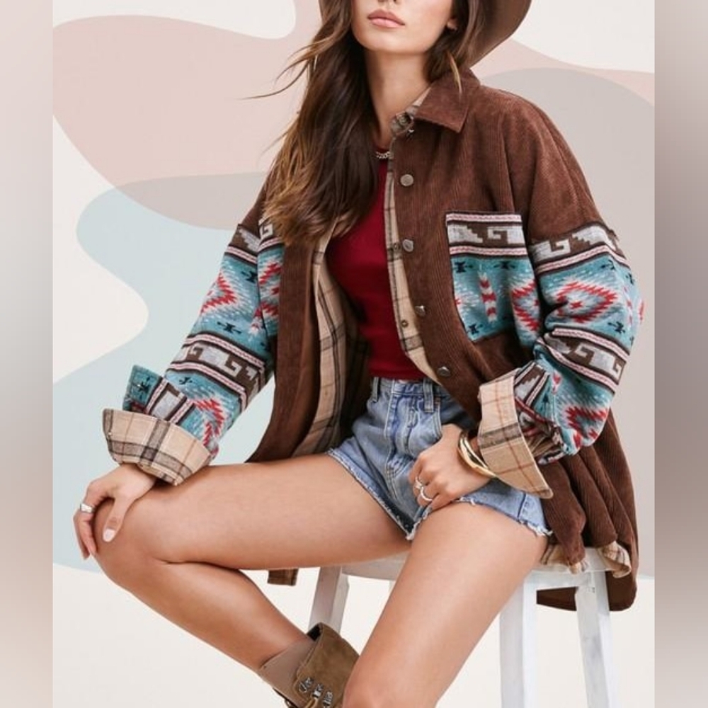 Corduroy Western Jacket